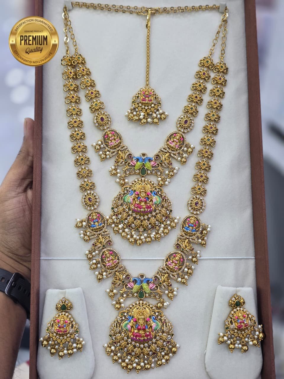 PREMIUM QUALITY Matt FINISH MENAKARI FINISH BASE METAL BRASS